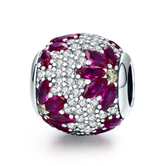 Fuchsia Flower Charm NZ