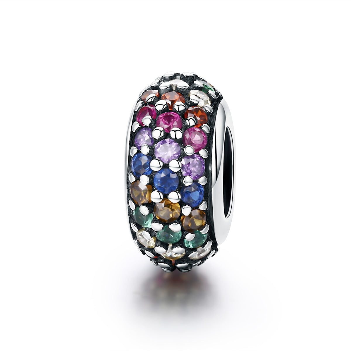 Rainbow Spacer Charm