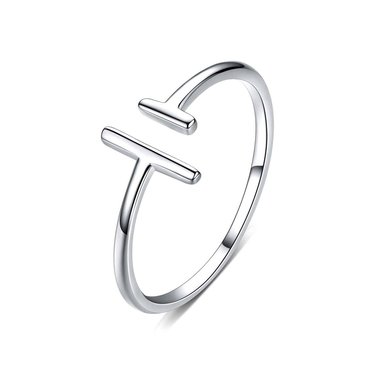 Parallel Lines Open Ring | Sterling Silver Rings NZ | Lullaboo