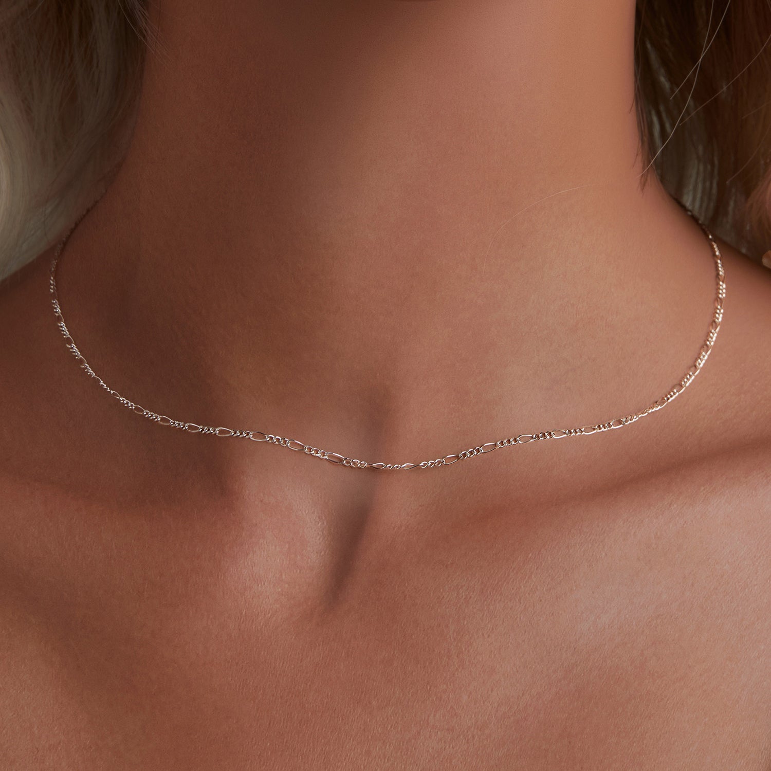 Silver Classic Cable Chain