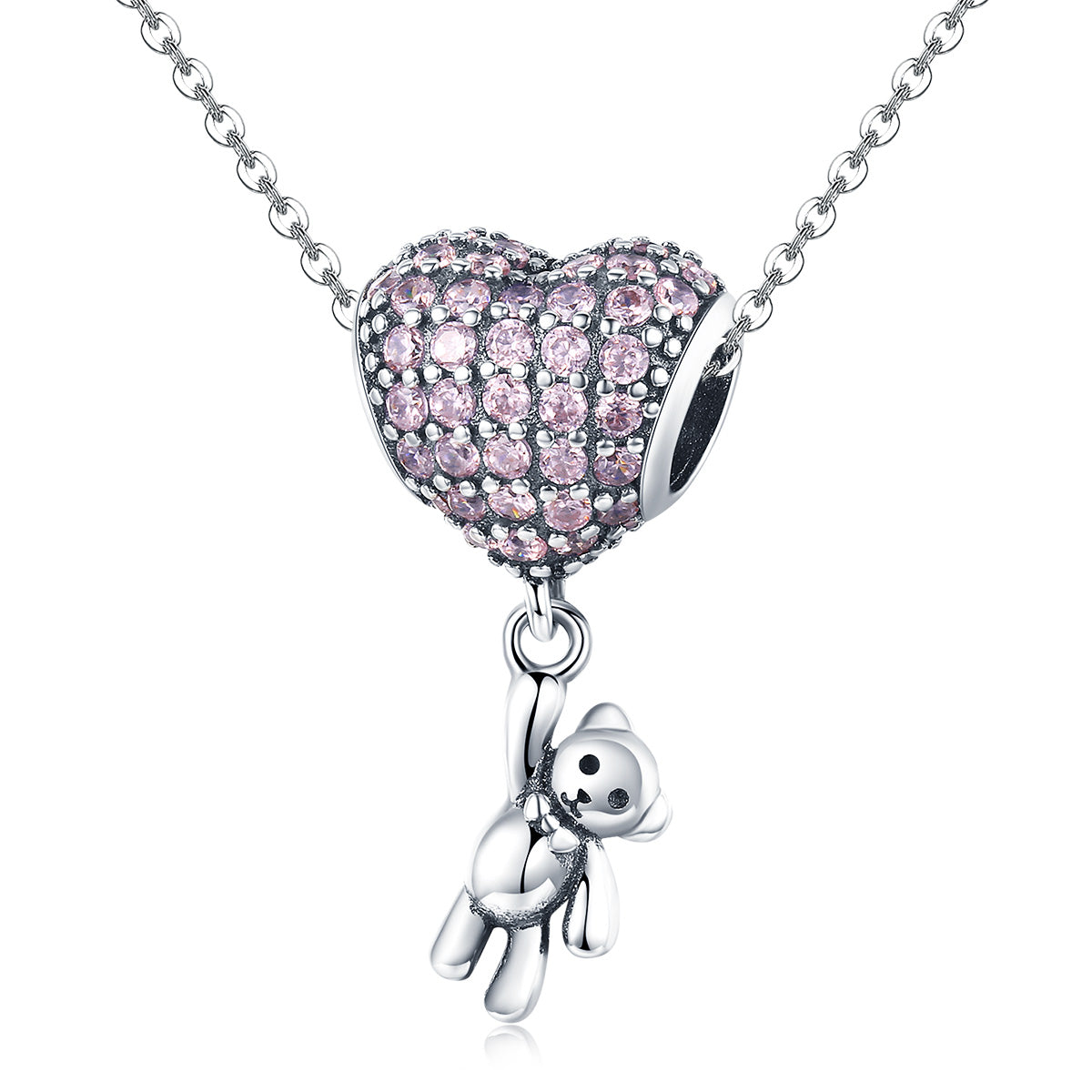 Baby Girl Teddy Charm