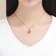 Rose Gold Clover Ball Charm