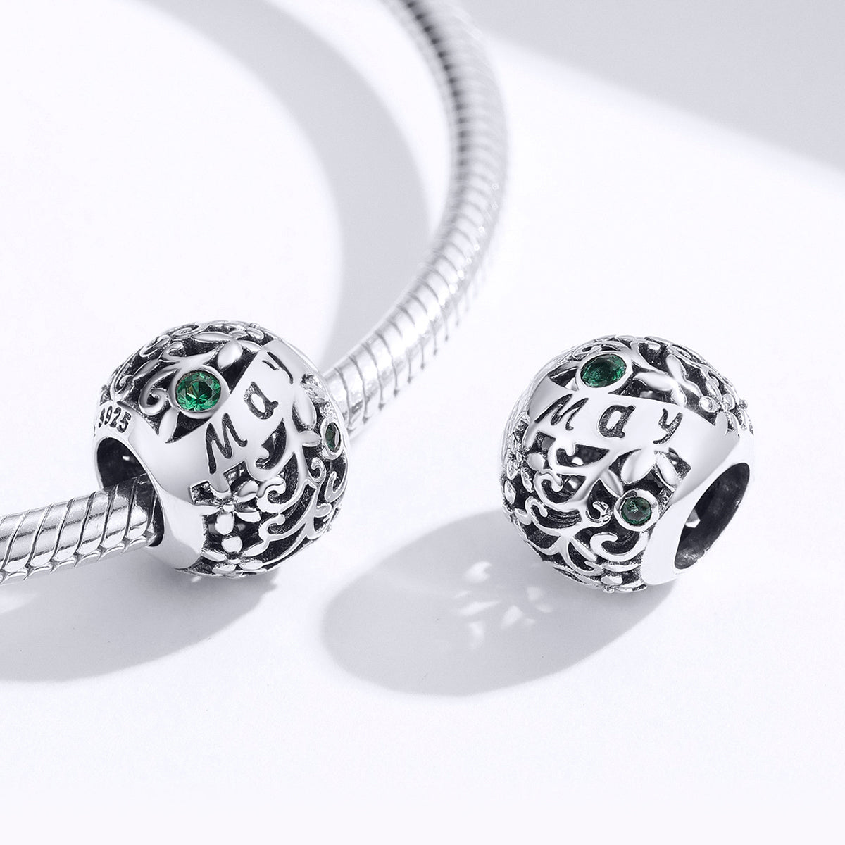 May Birthstone Charm - Lullaboo