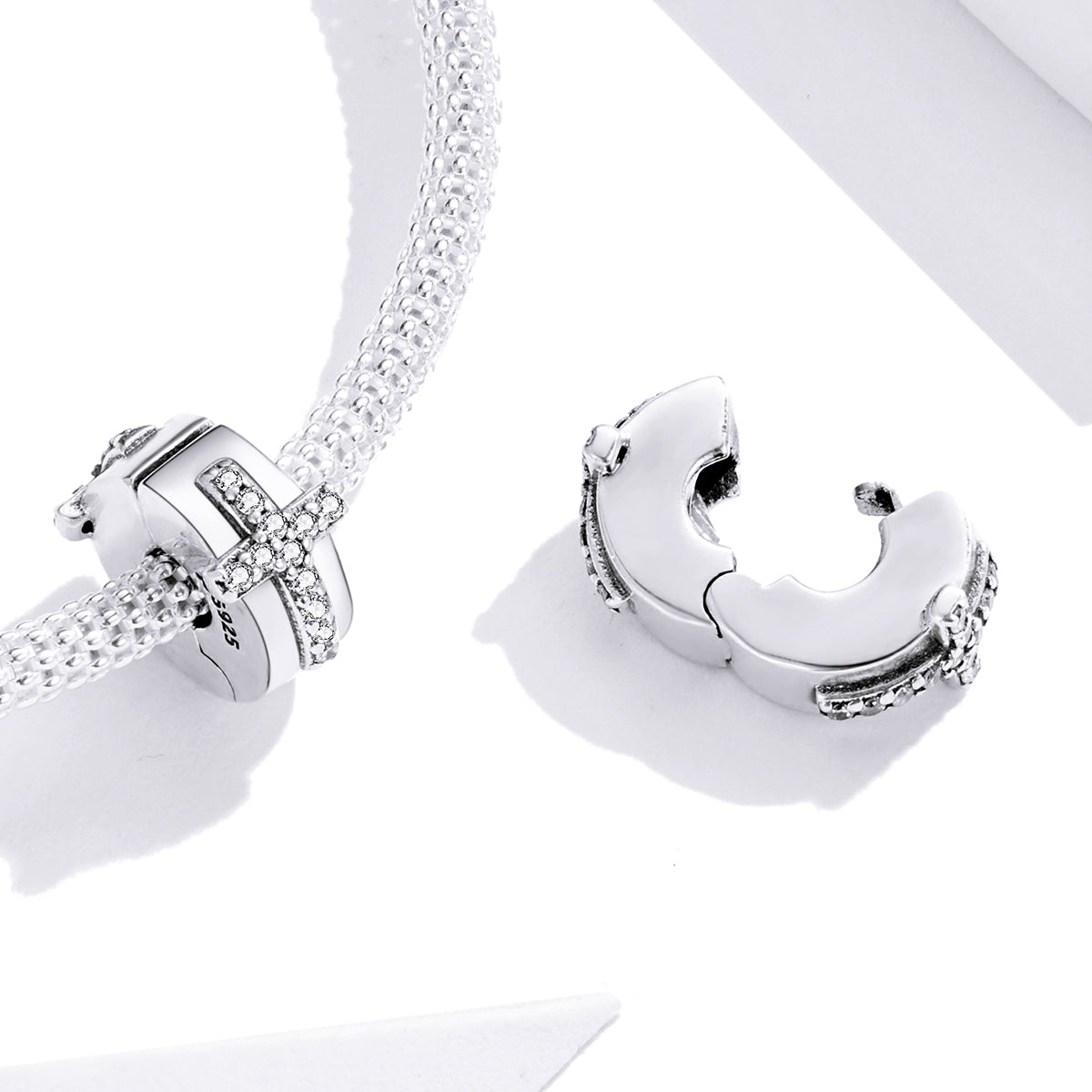 Cross Clip Charm