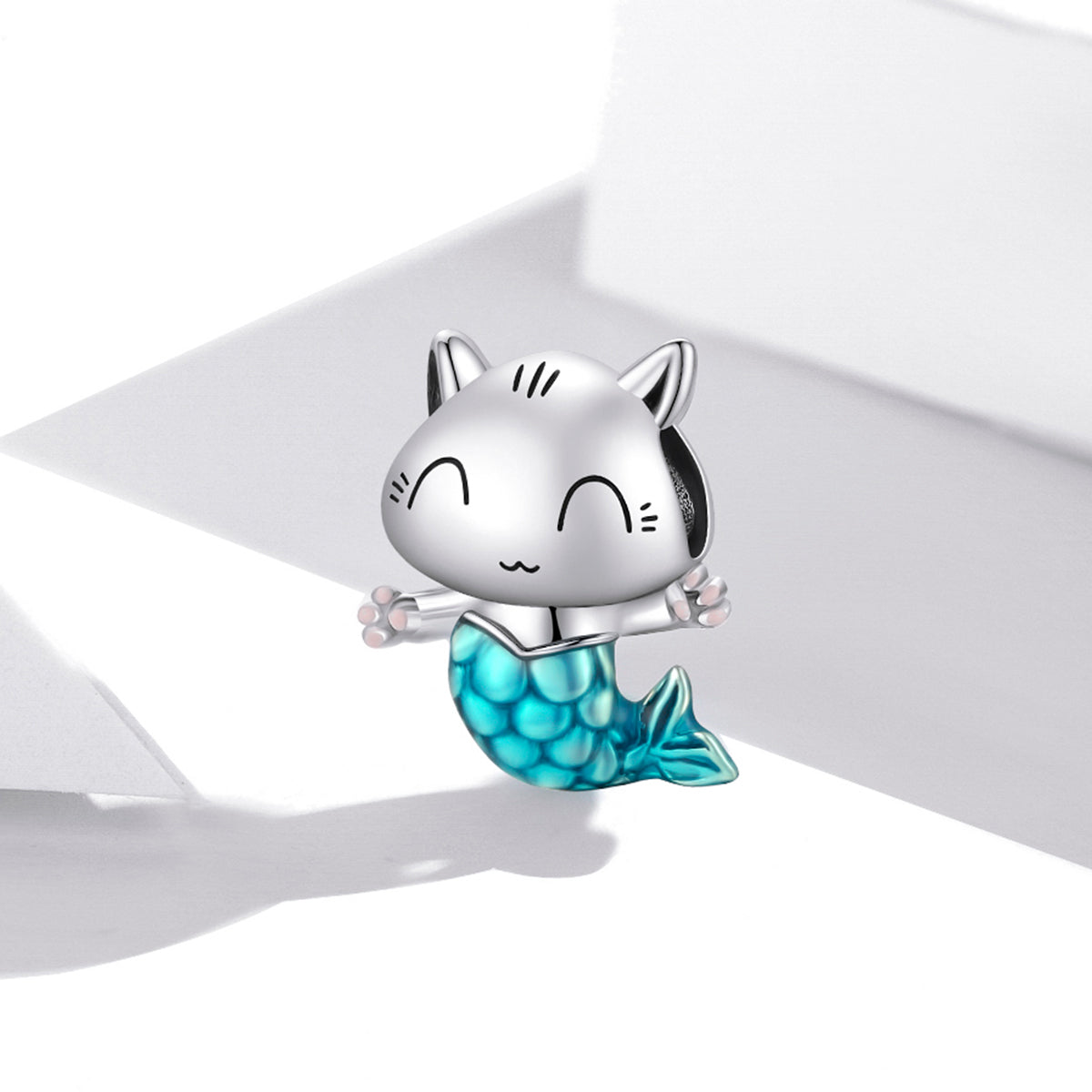 Kitty Mermaid Charm