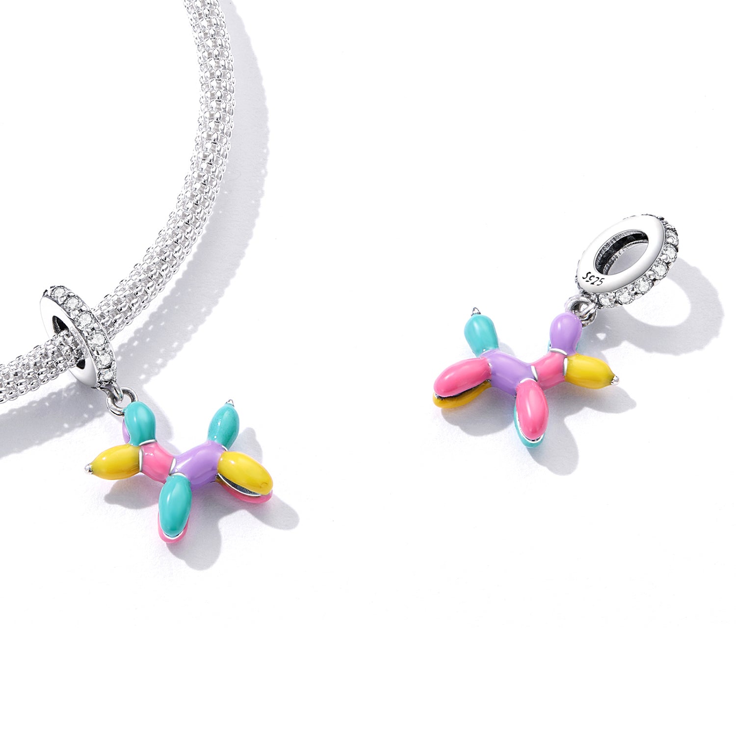 Balloon Dog Pendant Charm - Lullaboo