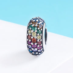 Rainbow Spacer Charm