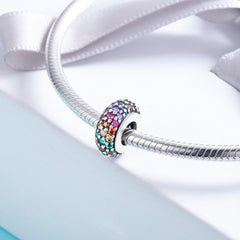 Rainbow Spacer Charm