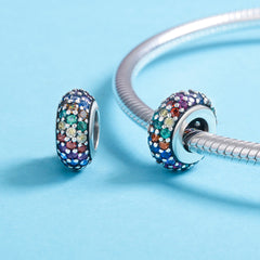 Rainbow Spacer Charm