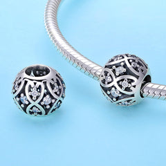 Silver Elegance Charm