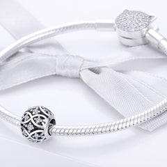 Silver Elegance Charm
