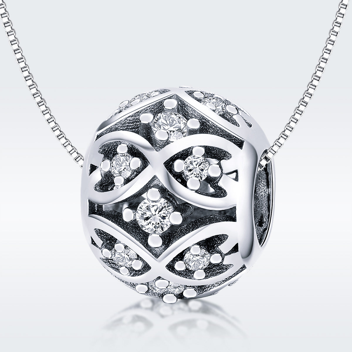 Silver Elegance Charm