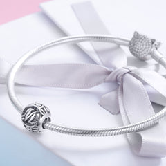 Classic Letter M Charm - Lullaboo