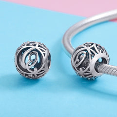 Classic Letter Q Charm - Lullaboo