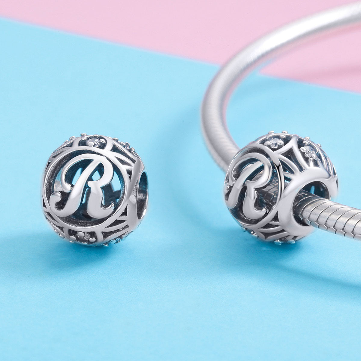 Classic Letter R Charm - Lullaboo