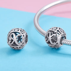 Classic Letter X Charm - Lullaboo