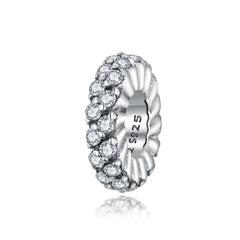 Sparkly Spacer Charm